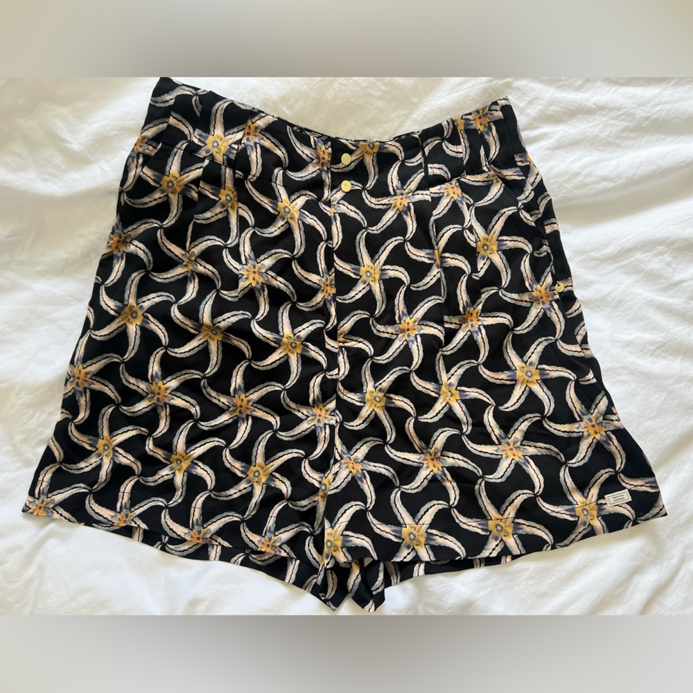 Scotch & Soda Maison Scotch Abstract Floral Starburst Shorts Size S